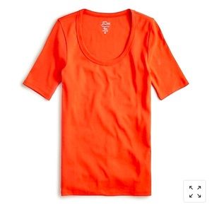 J. CREW | Slim Perfect Scoop Neck T-Shirt